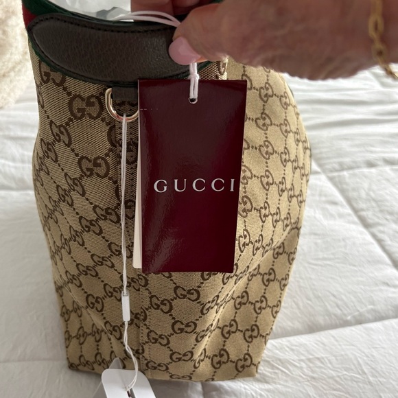 Gucci Beige Monogram Tote Brand New tags attached! Still in box - Picture 2 of 16